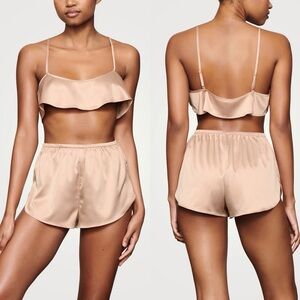 Skims Woven Shine Cami.